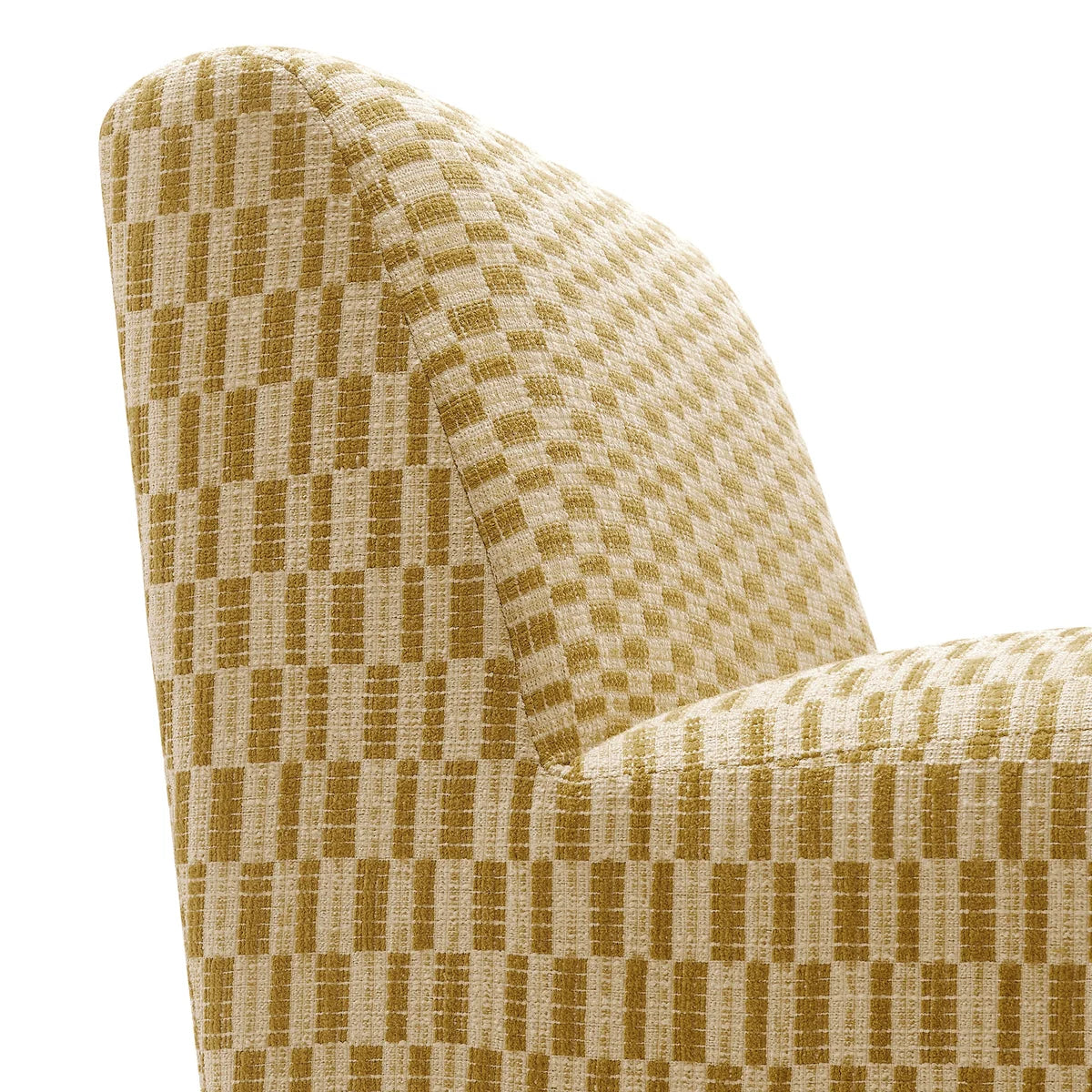Time Well Spent Checked Chair