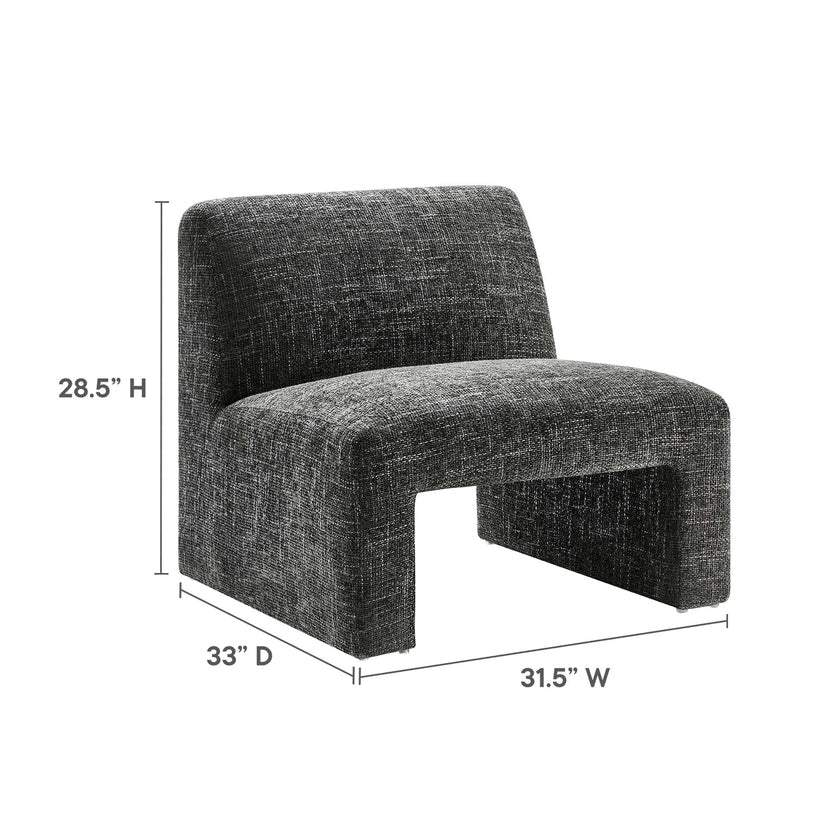 Time Well Spent Chenille Chair