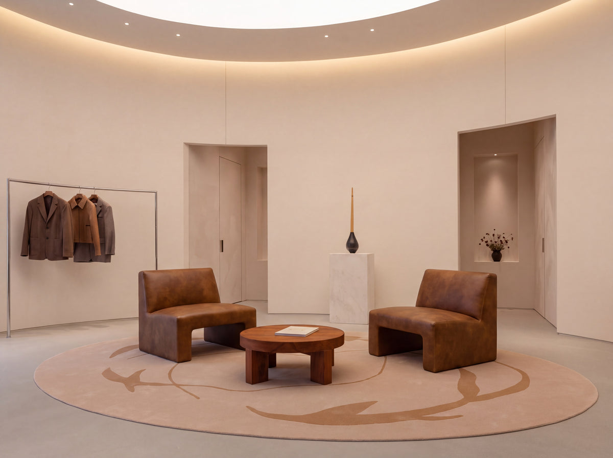 Time Well Spent Vegan Leather Chair