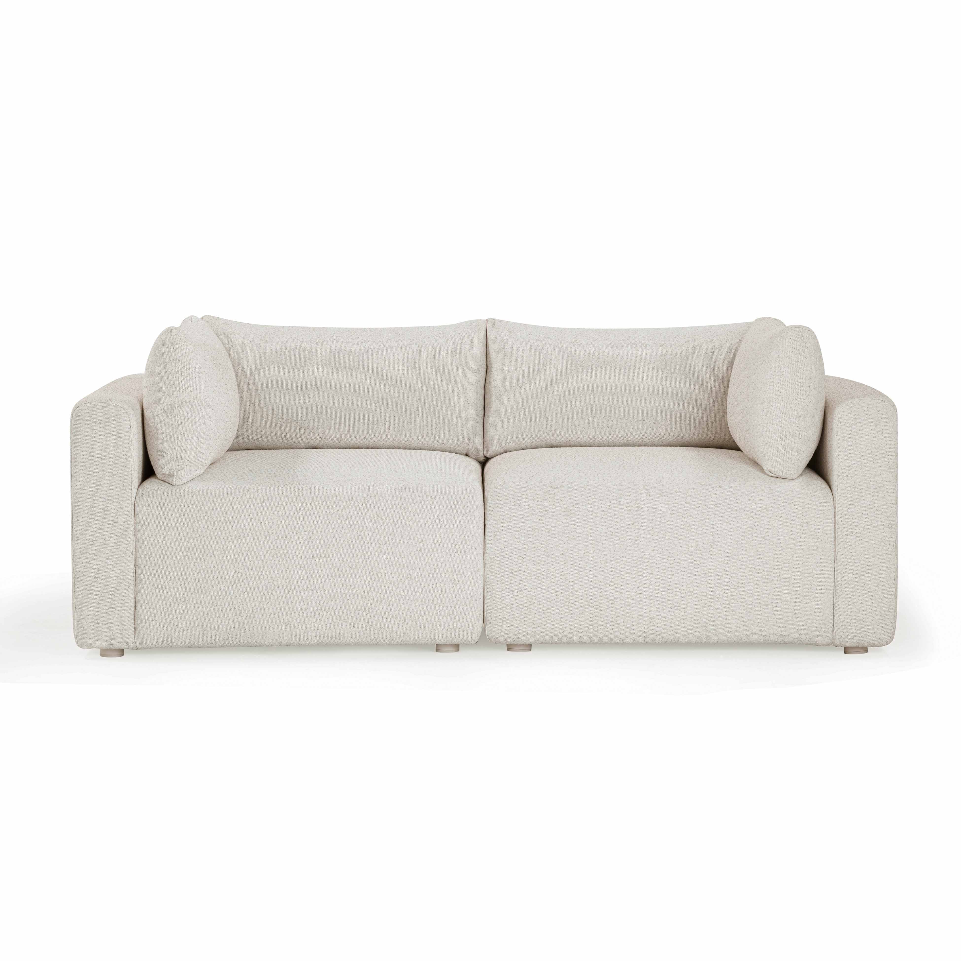 After Swim Outdoor Modular Loveseat Sofa