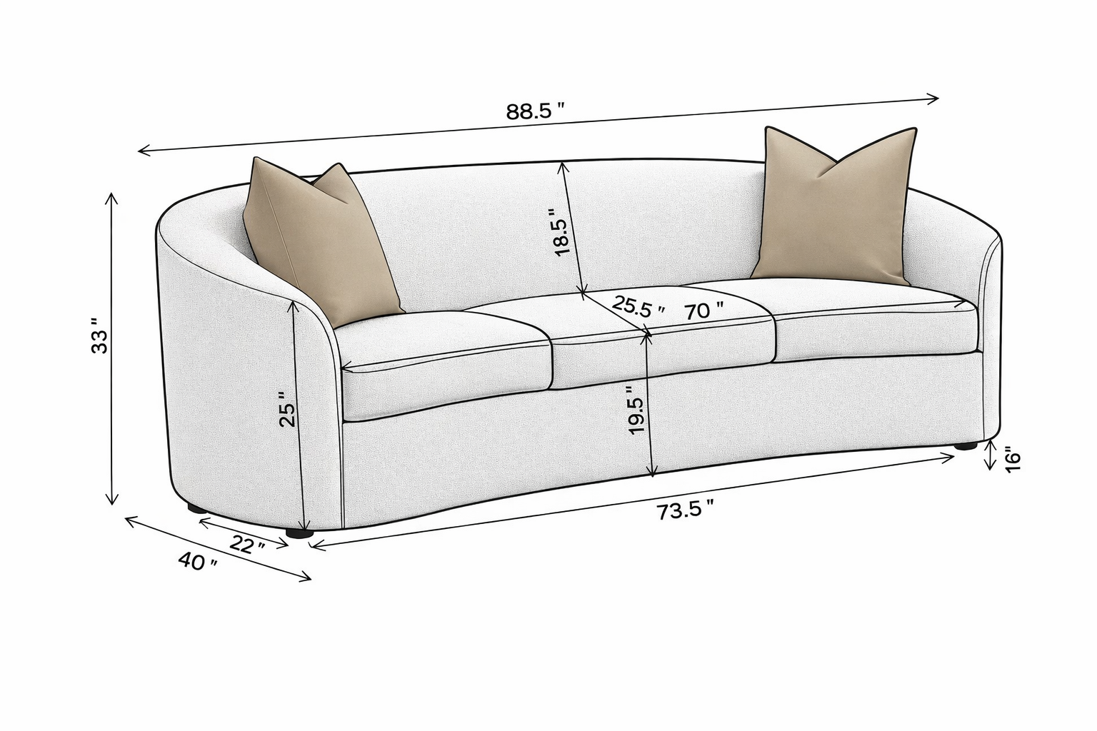 Deep Rest Sofa