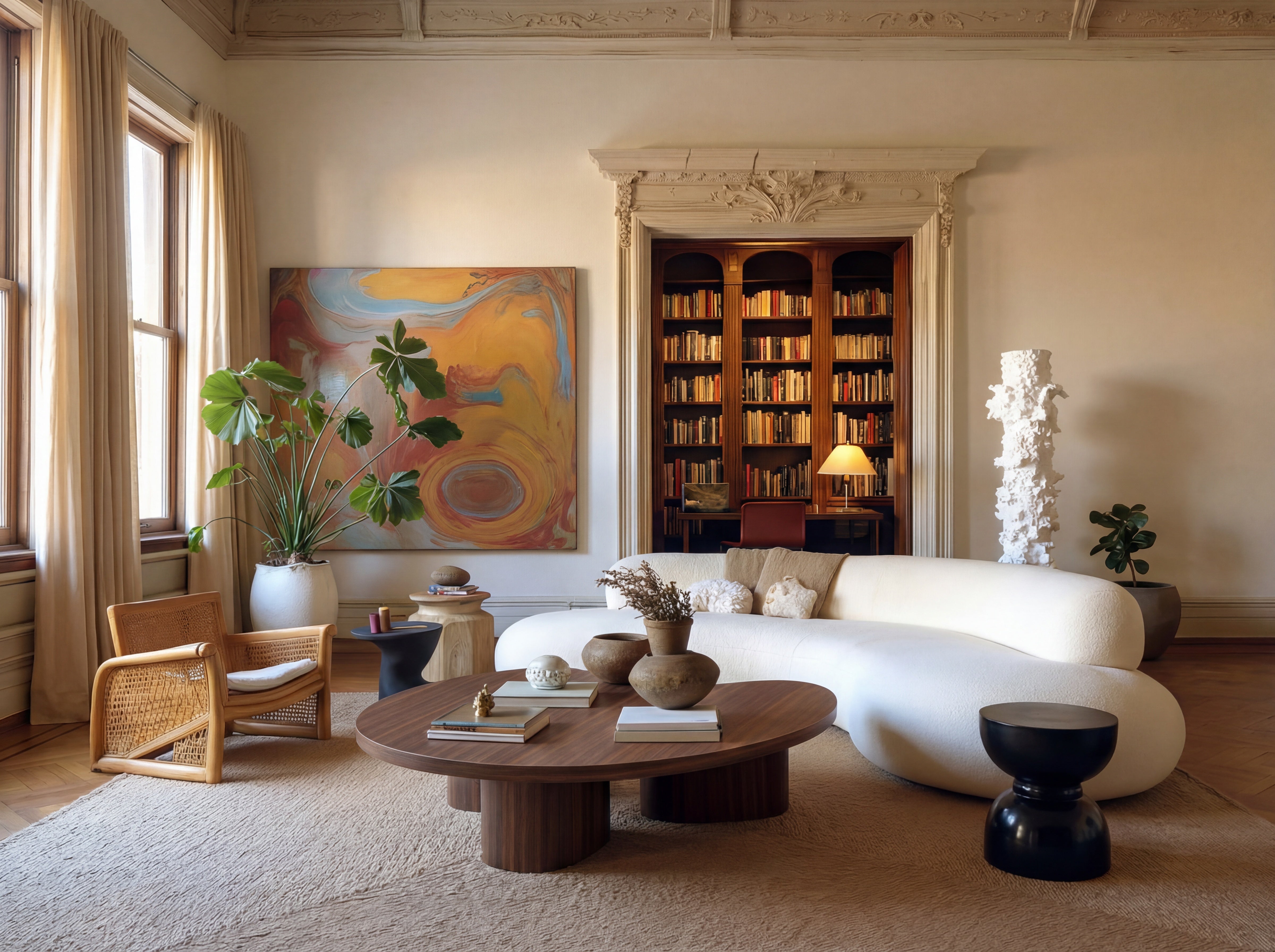Calm Arc Coffee Table