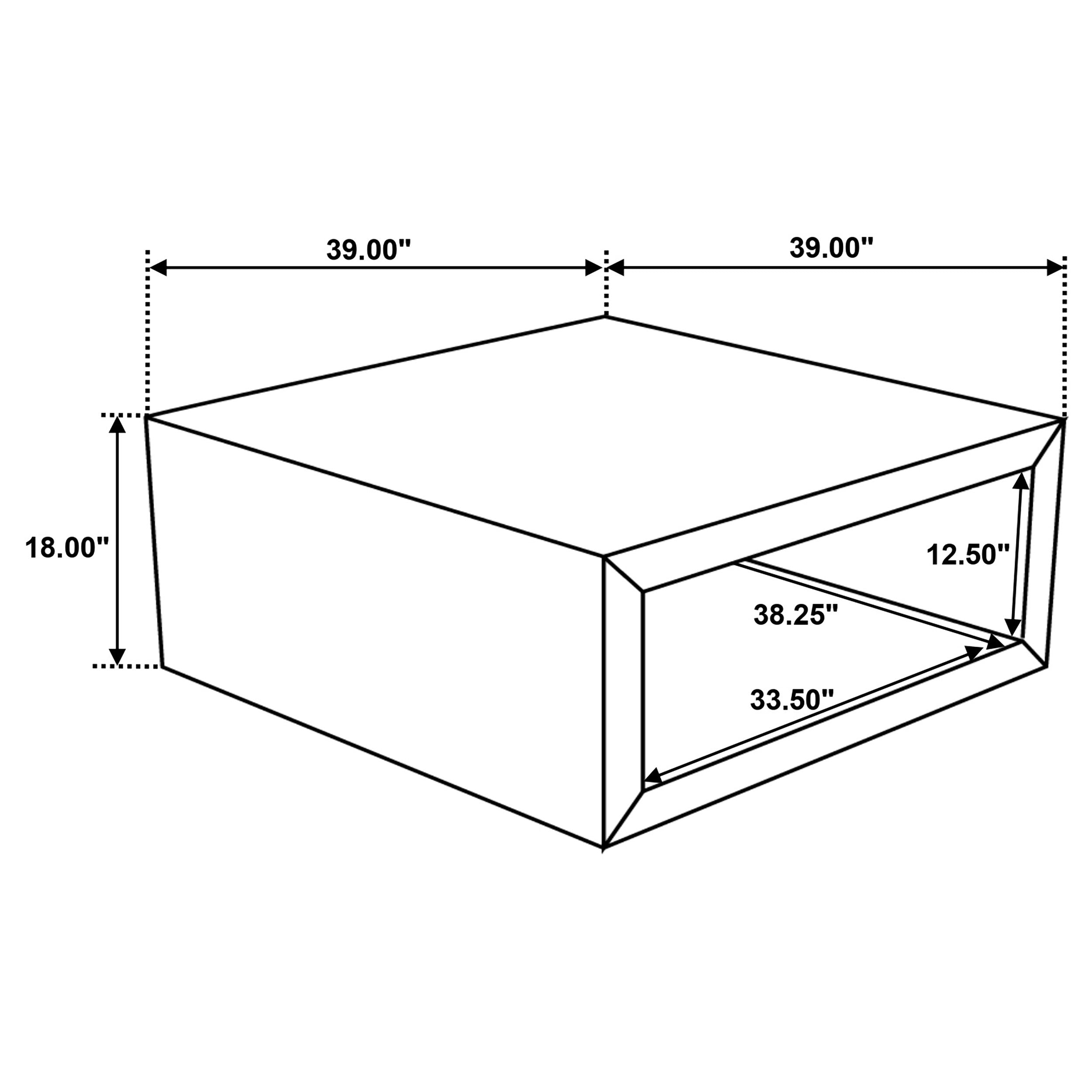 Clean Edge Coffee Table