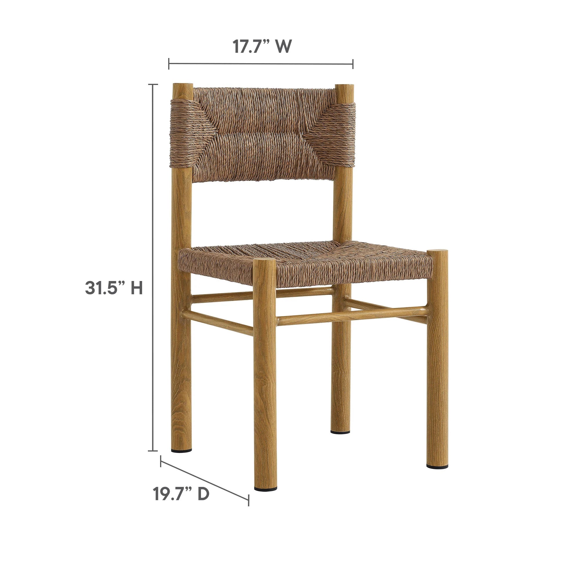 Long Lunch Dining Chair