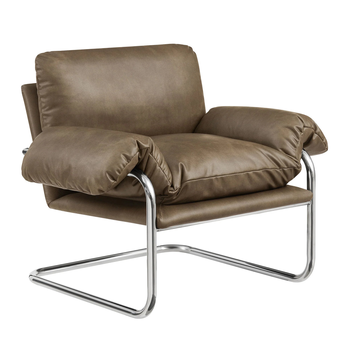 Old Whisper Vegan Leather Chair