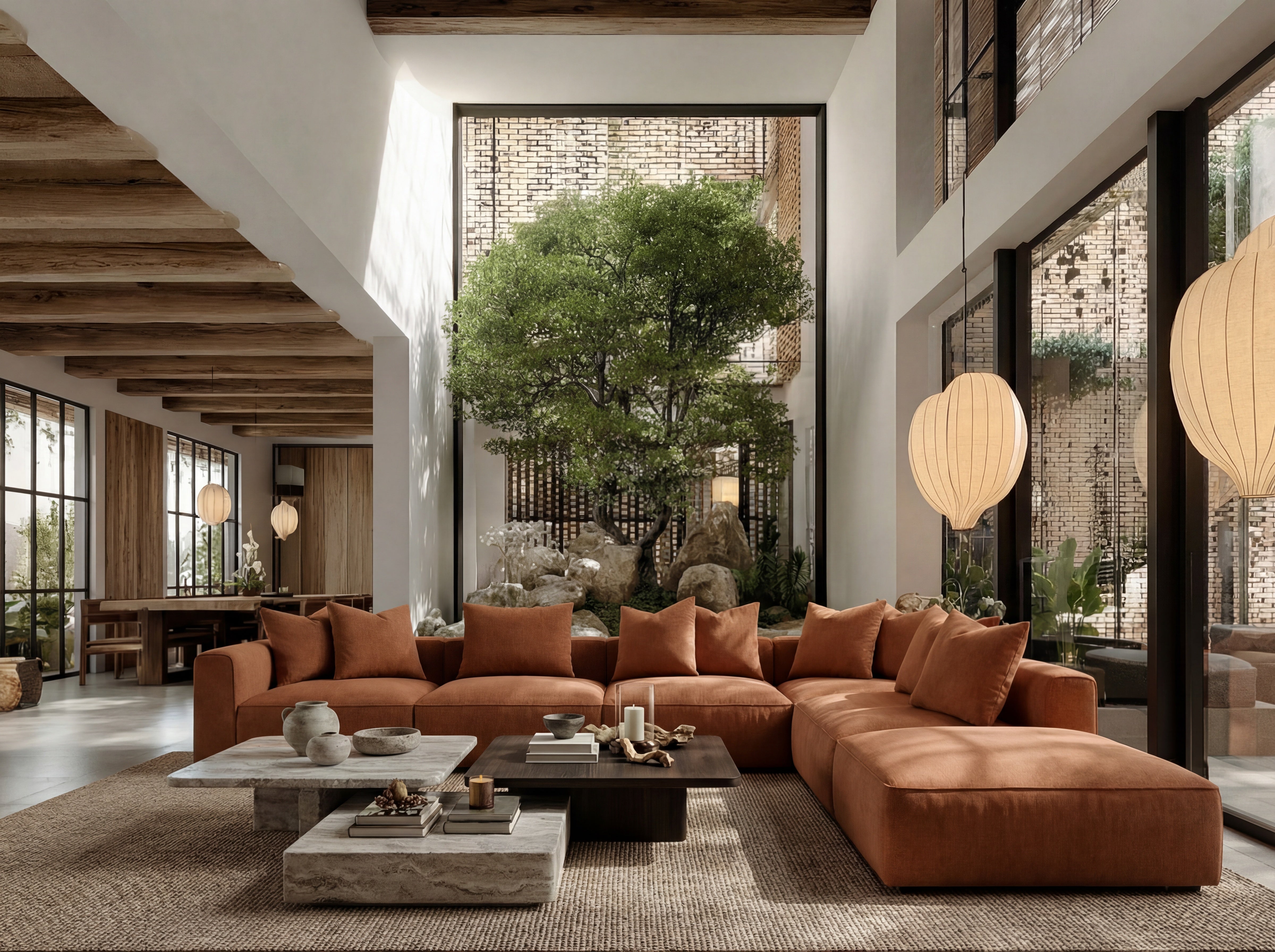 Deep Comfort Modular Sectional