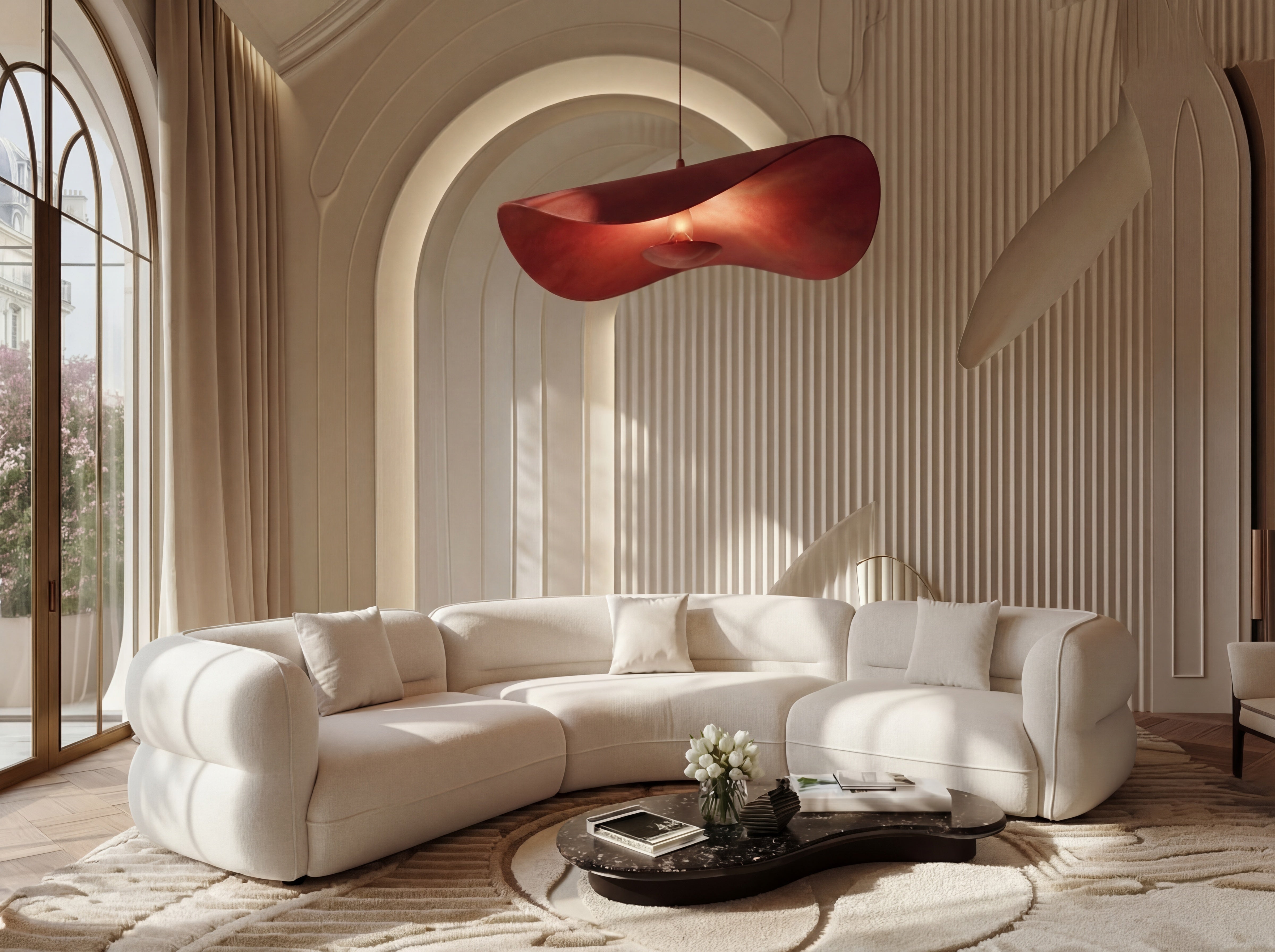 Soft Arc Modular Sofa