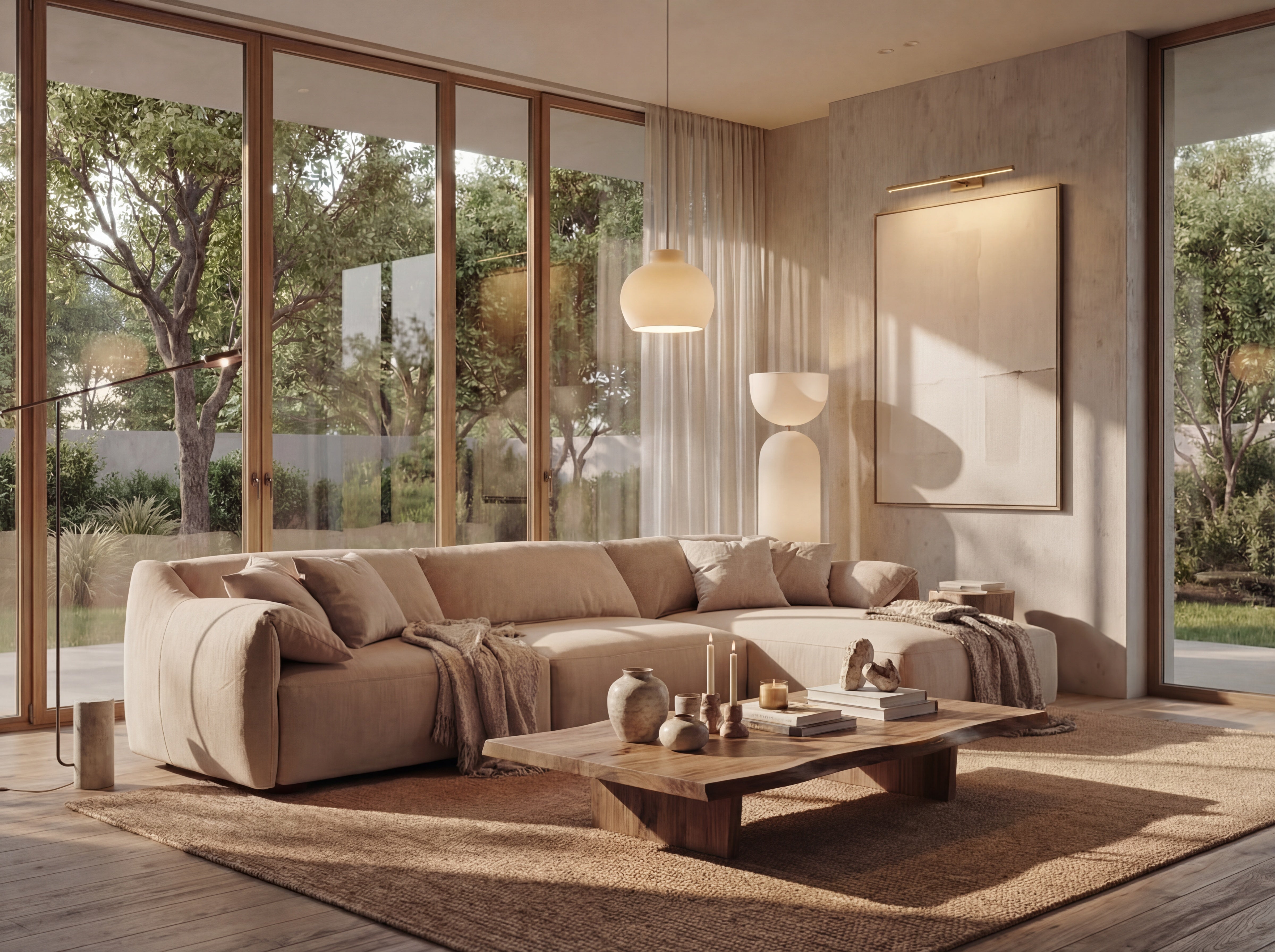 Living Arrangement Modular Sectional