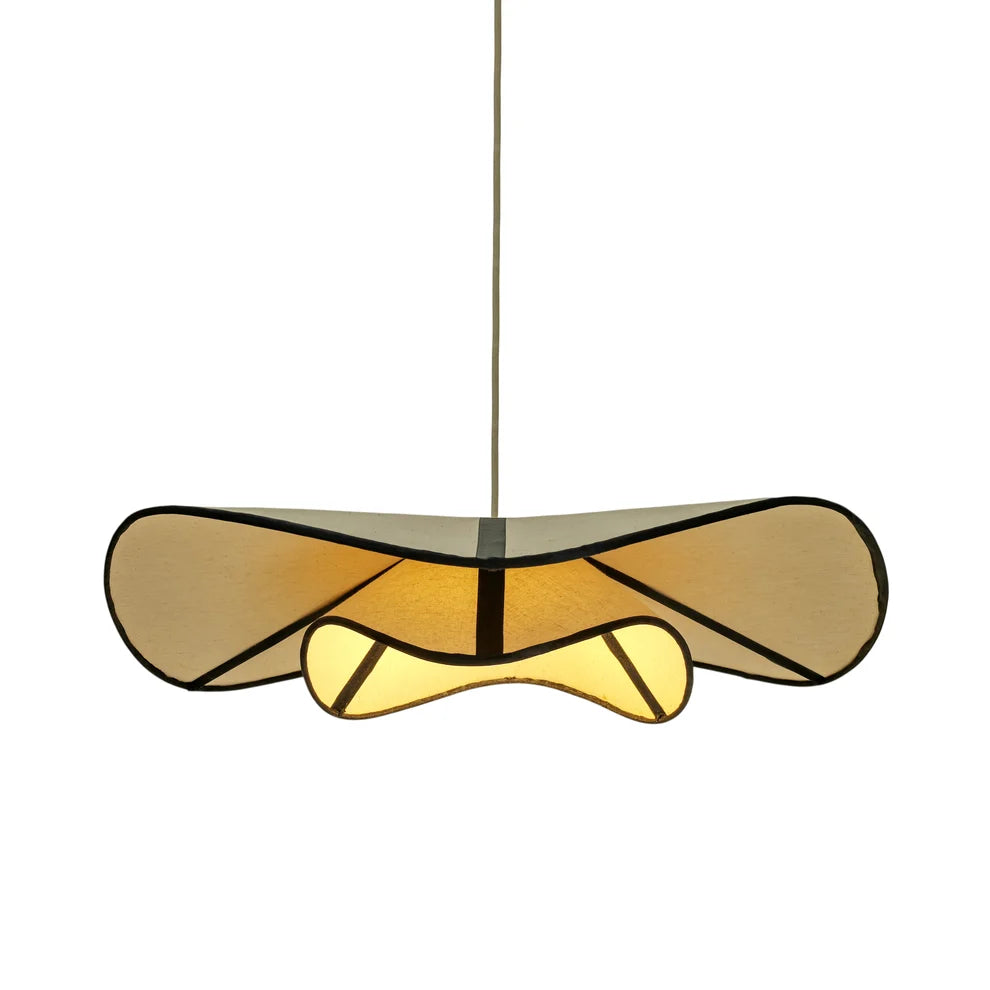 Morning Fold Pendant Lamp illuminated